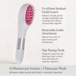 Follicon Lascure 9 Laser Comb