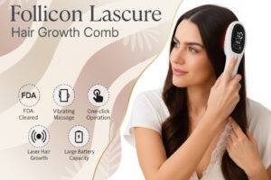 Follicon Lascure 9 Laser Comb