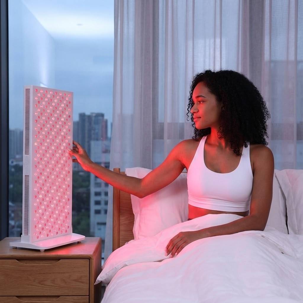 High power irradiance and distance demonstration